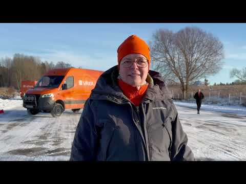 En spännande dag med halkkörning och krocksimulator hos Växa!